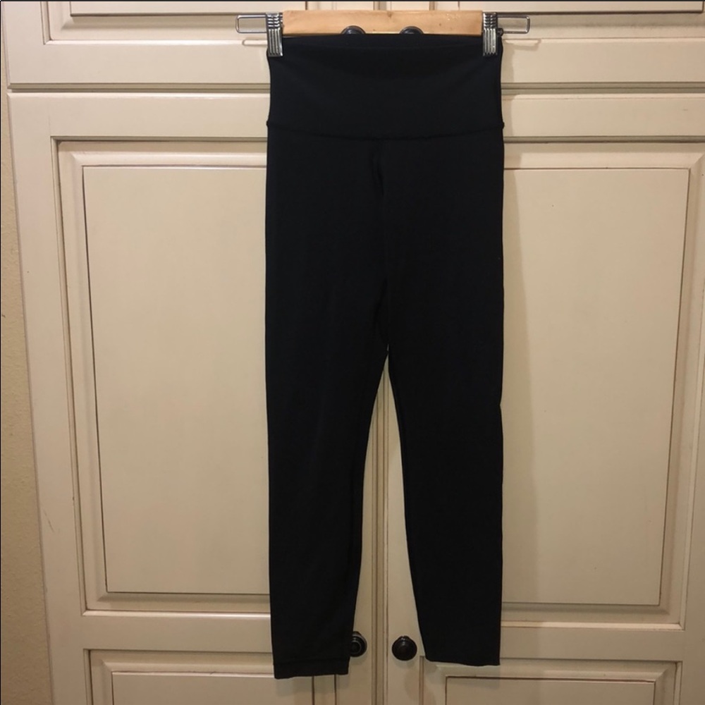 Lululemon cropped wunder under leggings